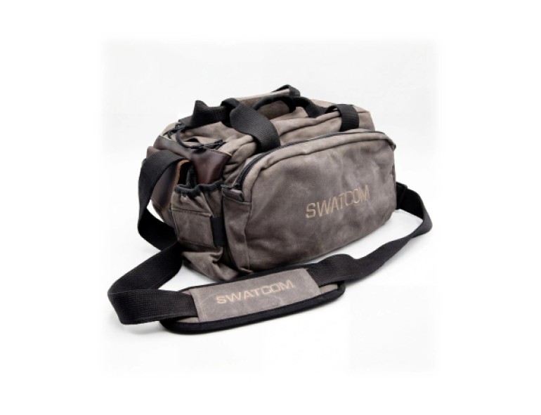 NEW SWATCOM MEDIUM RANGE BAG - BROWN CANVAS