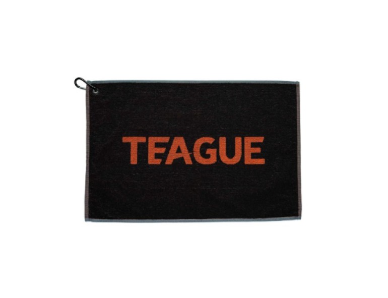 NEW TEAGUE SHOOTING TOWEL - BLACK/ORANGE
