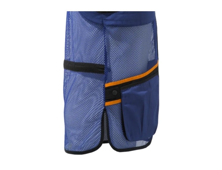 NEW BERETTA UNISEX FULL MESH VEST BLUE BERETTA