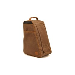 NEW CHATHAM WAXED CANVAS AND LEATHER BOOTBAG