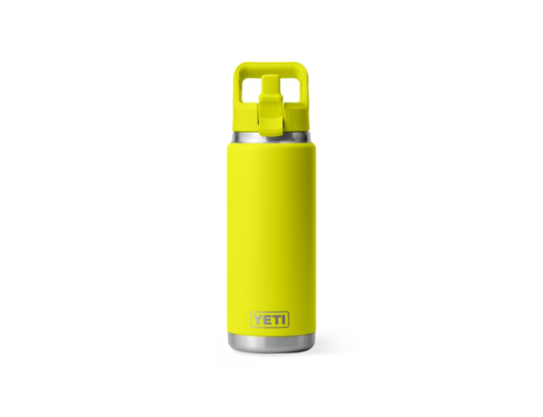 NEW YETI RAMBLER BOTTLE COLOUR STRAW CAP 26OZ