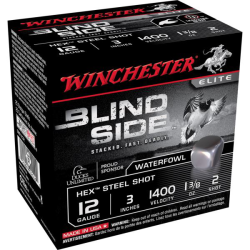 NEW WINCHESTER BLIND SIDE 12G 39 GRAM 3 3' PLASTIC STEEL
