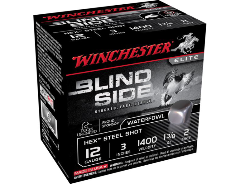 NEW WINCHESTER BLIND SIDE 12G 39 GRAM 3 3' PLASTIC STEEL