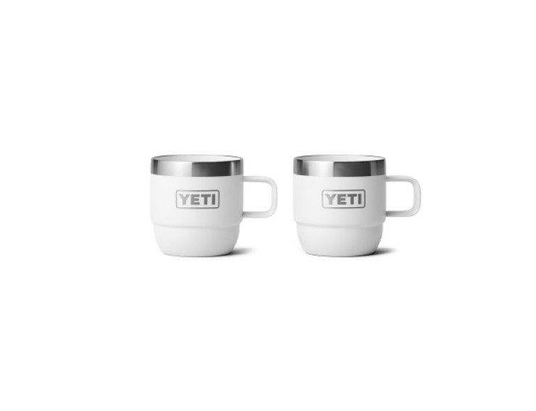 NEW YETI ESPRESSO MUG 6OZ 2 PACK WHITE