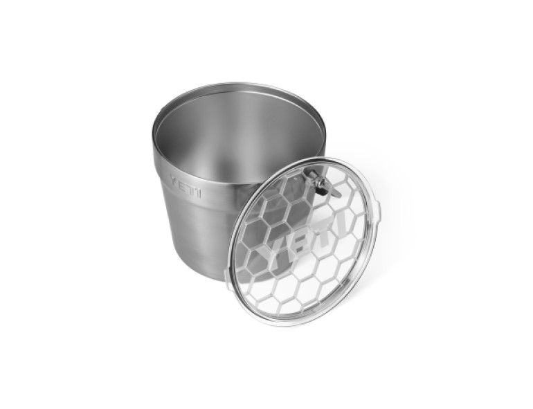 NEW YETI BEVERAGE BUCKET STAINLESS